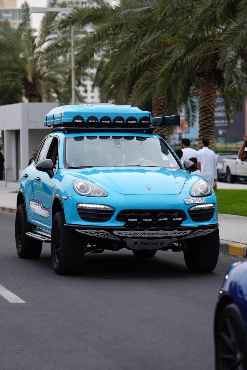 Porsche Cayenne 958 Offroad Coilovers Akioverland Bespoke 2.5 Nitrogen Filled