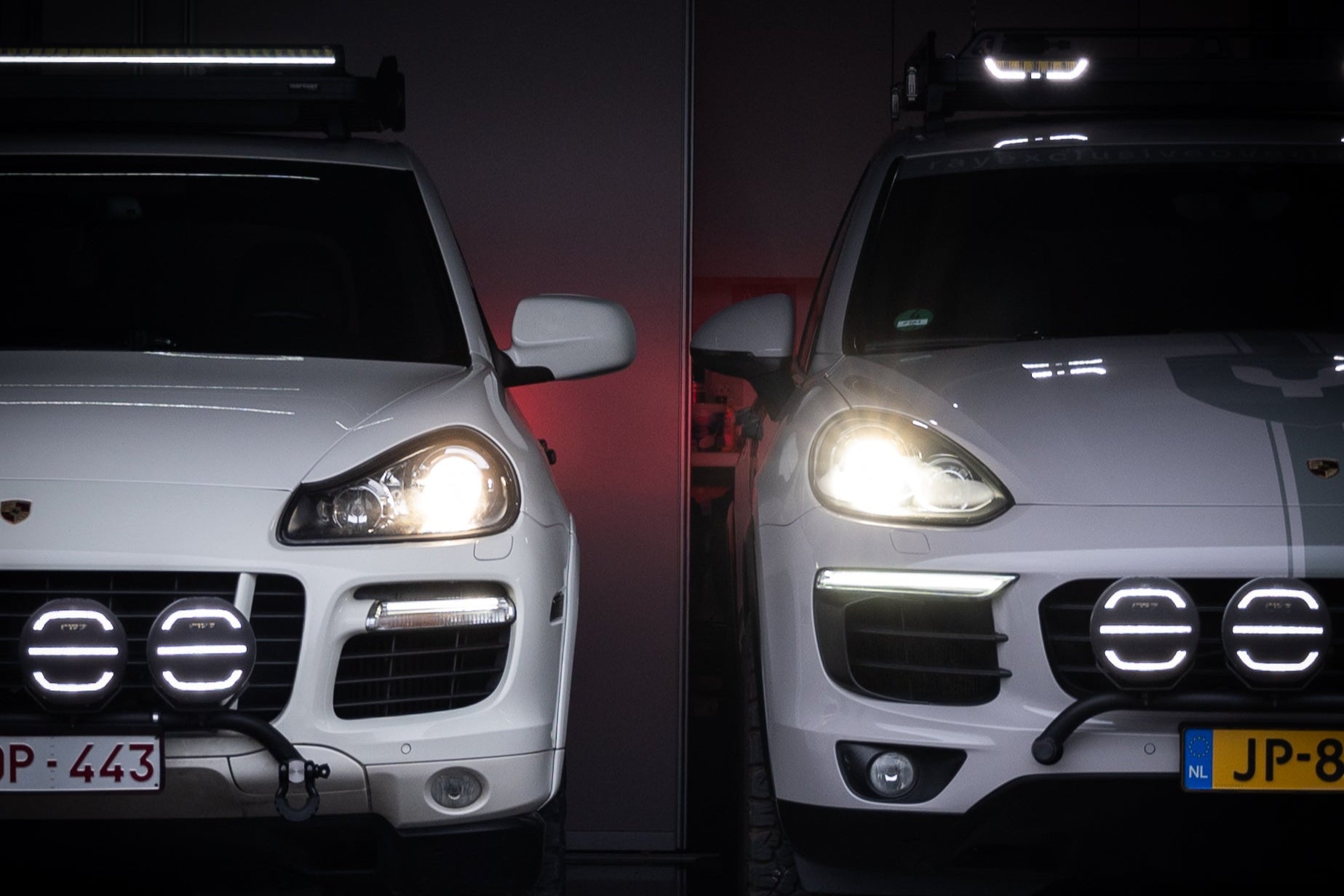 porsche cayenne offroad verlichting 955 958 957