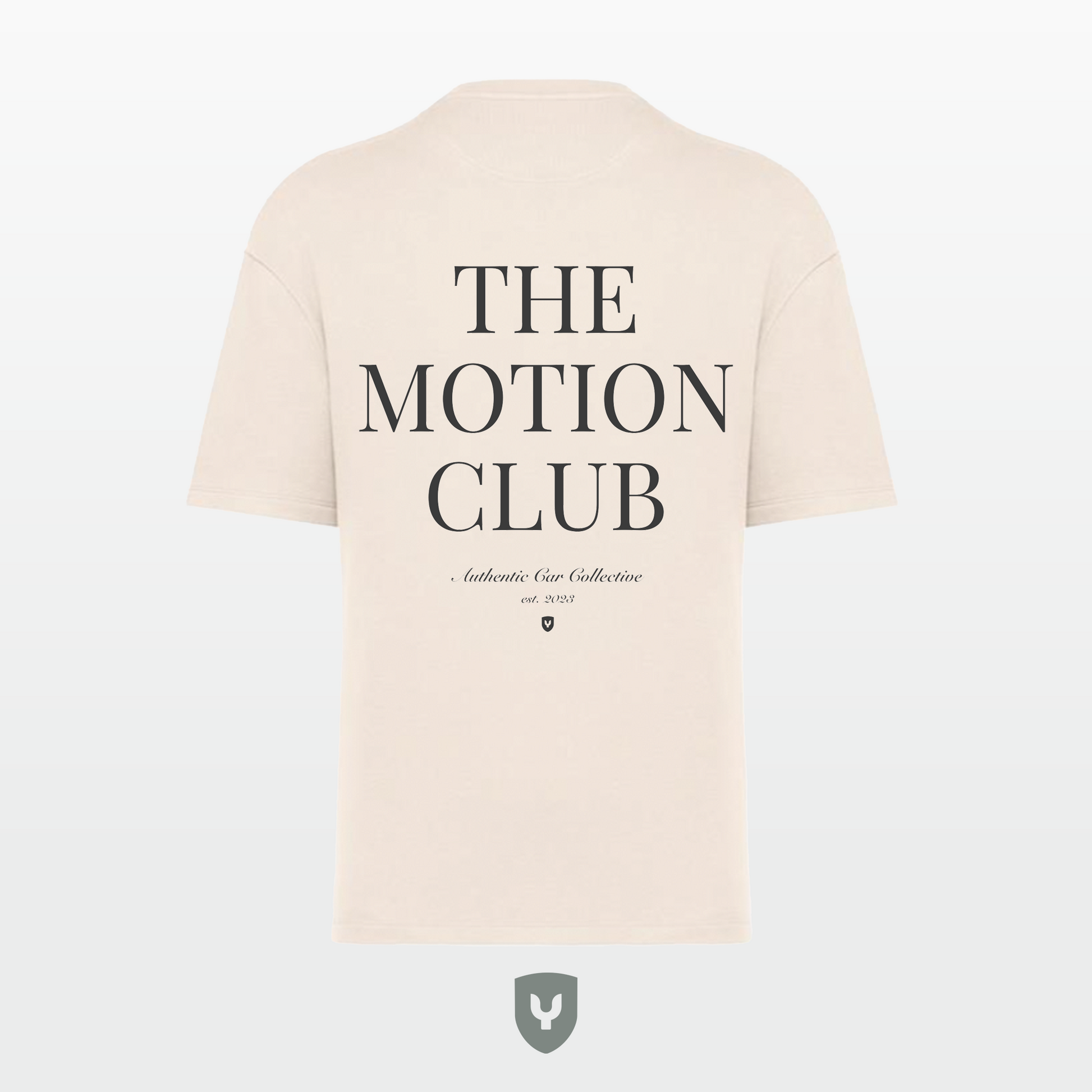 t-shirt the motion club back authentic car collective community cars auto