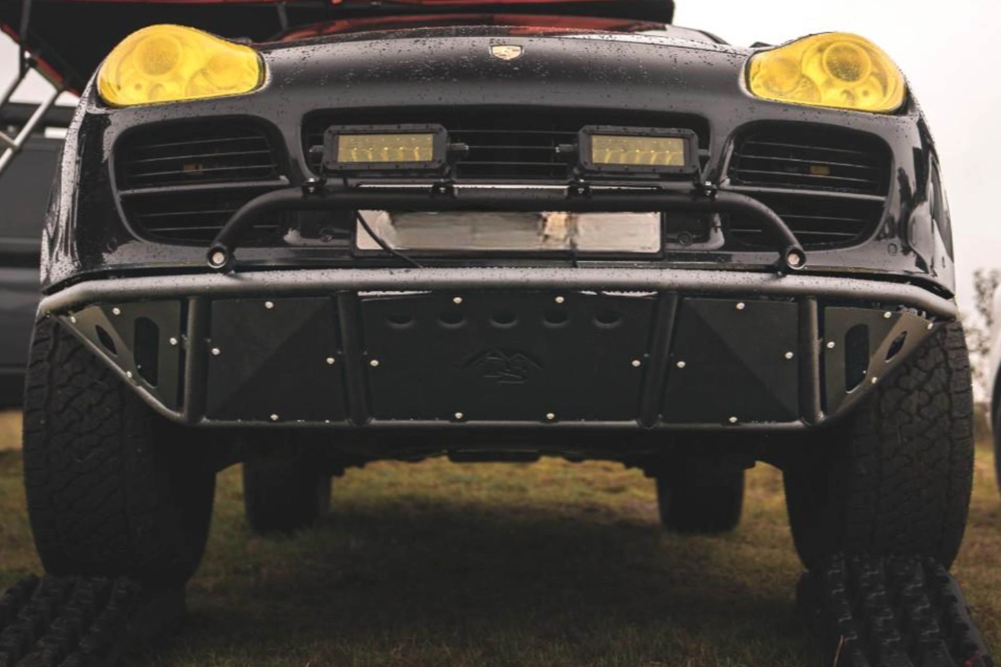 porsche cayenne voorbumper off-road