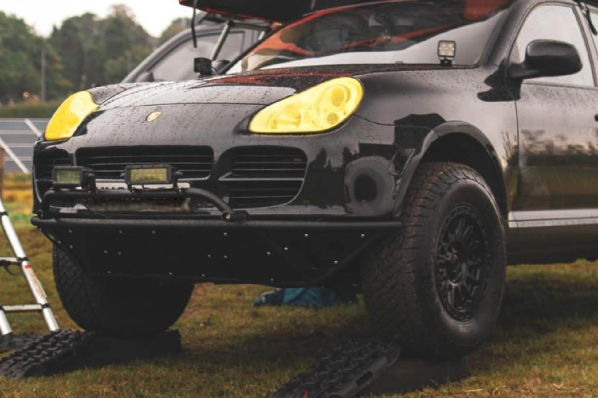 porsche cayenne offroad bumper voorkant groot