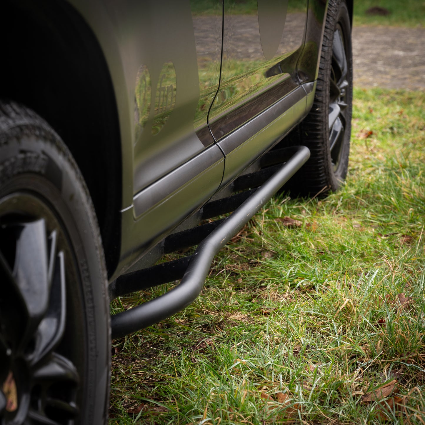 porsche cayenne zijkant sidebar opstap rocksliders