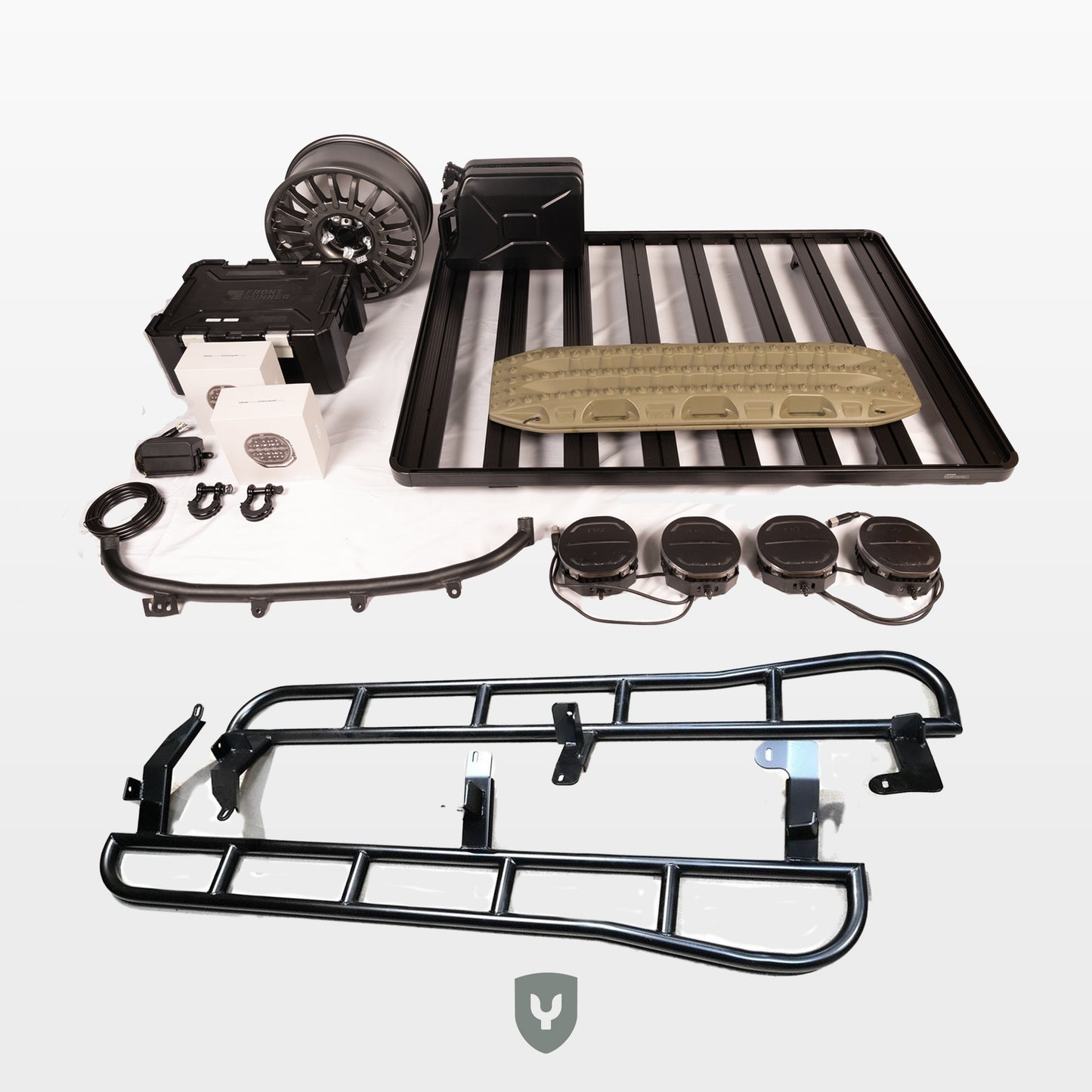 Porsche cayenne pakket expedition dakrek verlichting, sidebars