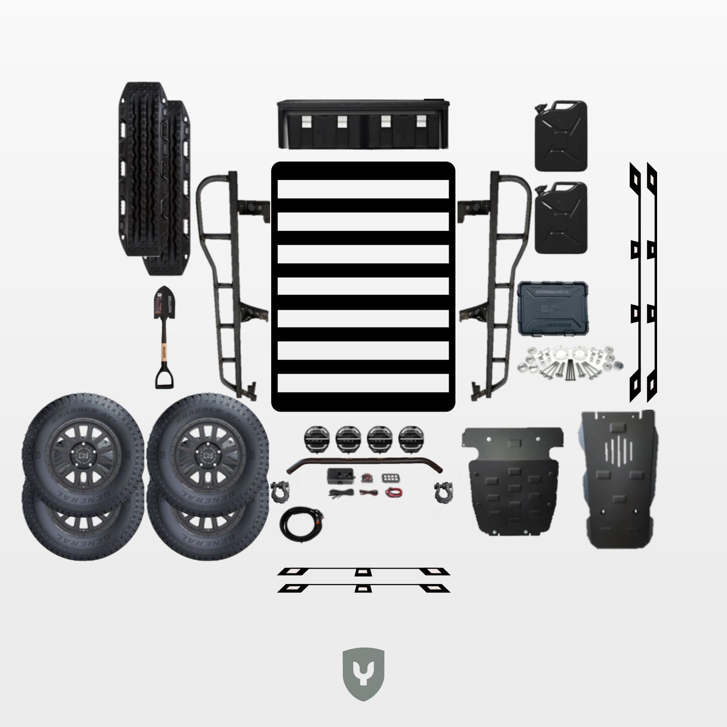 ombouw set porsche cayenne offroad pakket totaal