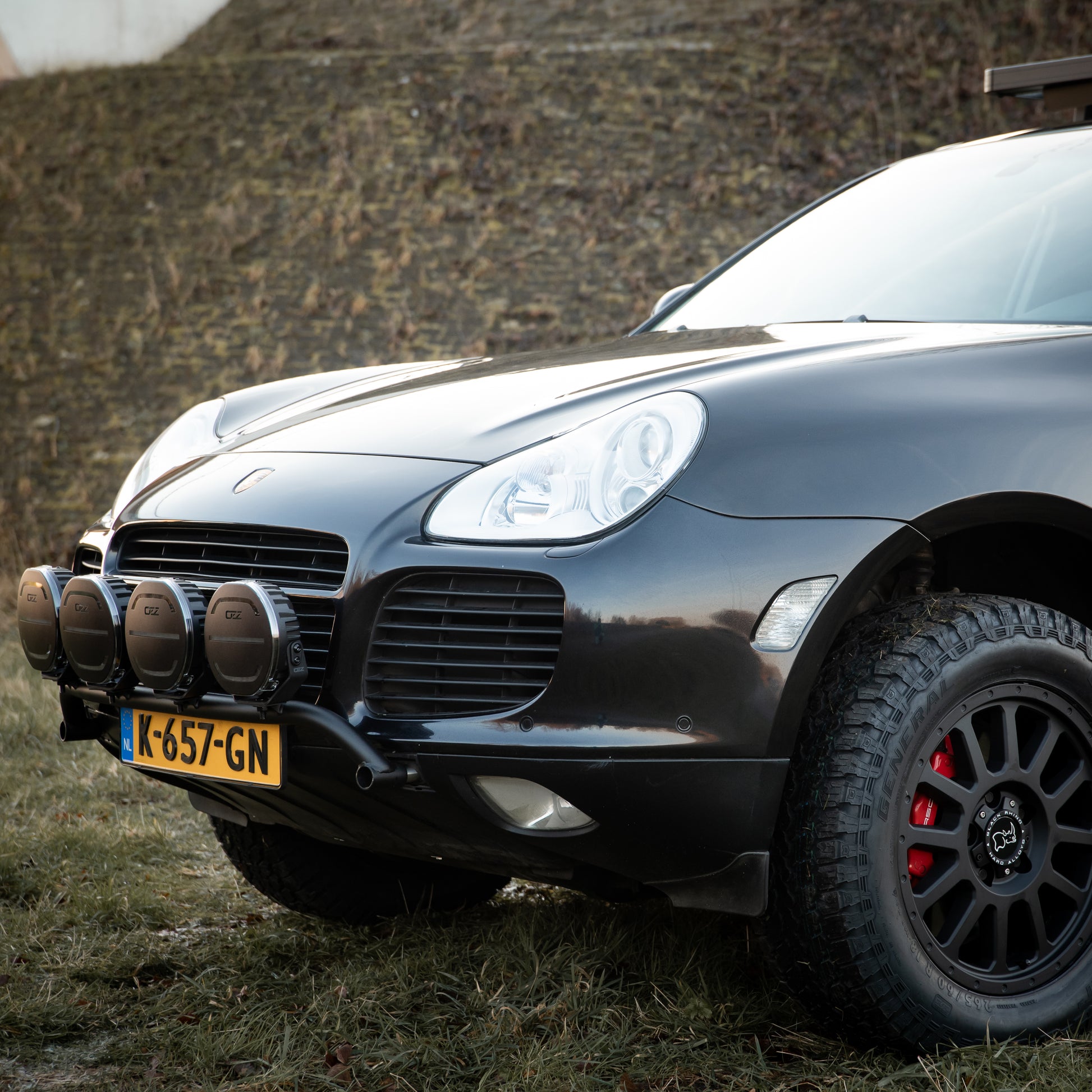 porsche cayenne bullbar verlichting ozz