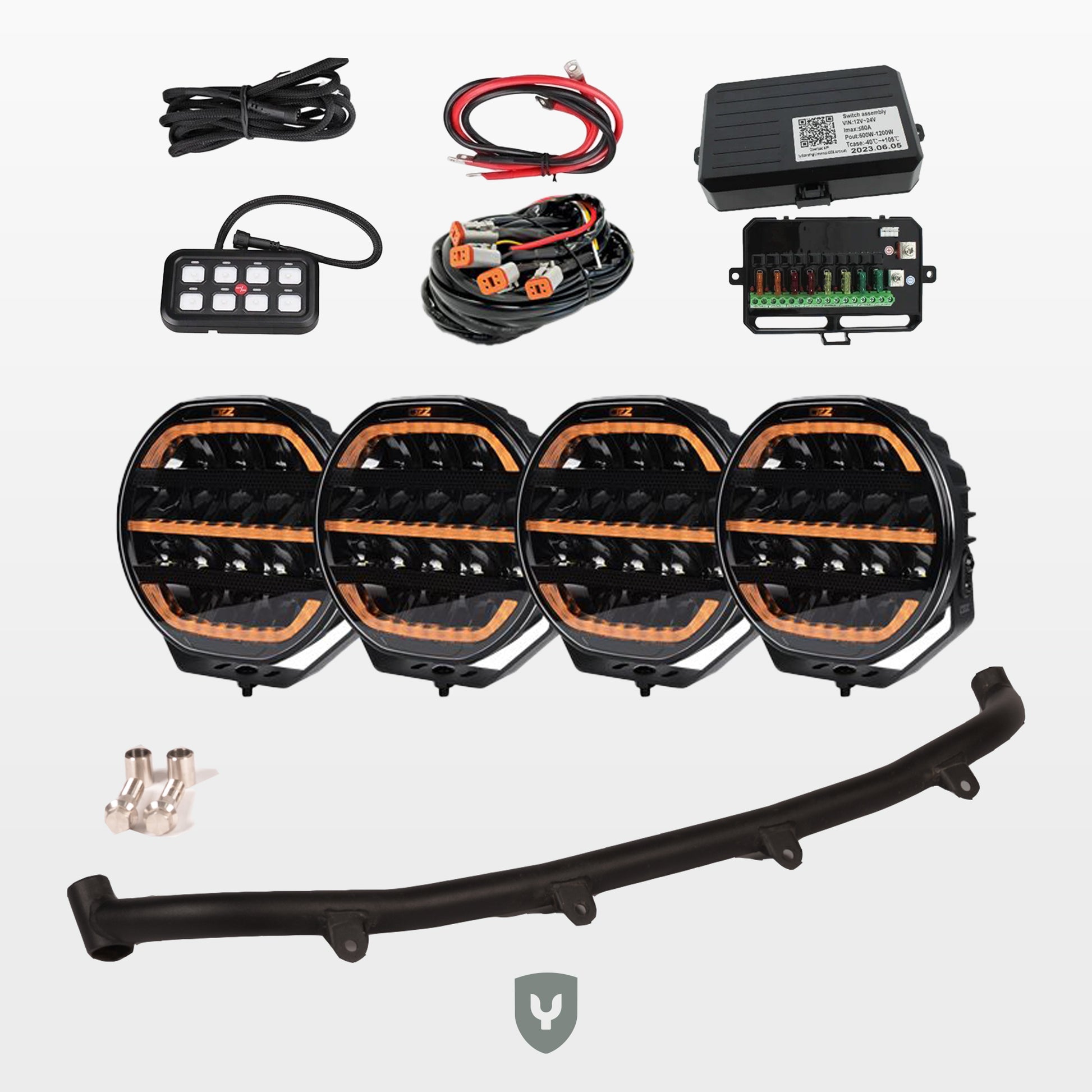 verlichting set led verstralers ozz porsche cayenne ray motion xr2 p7