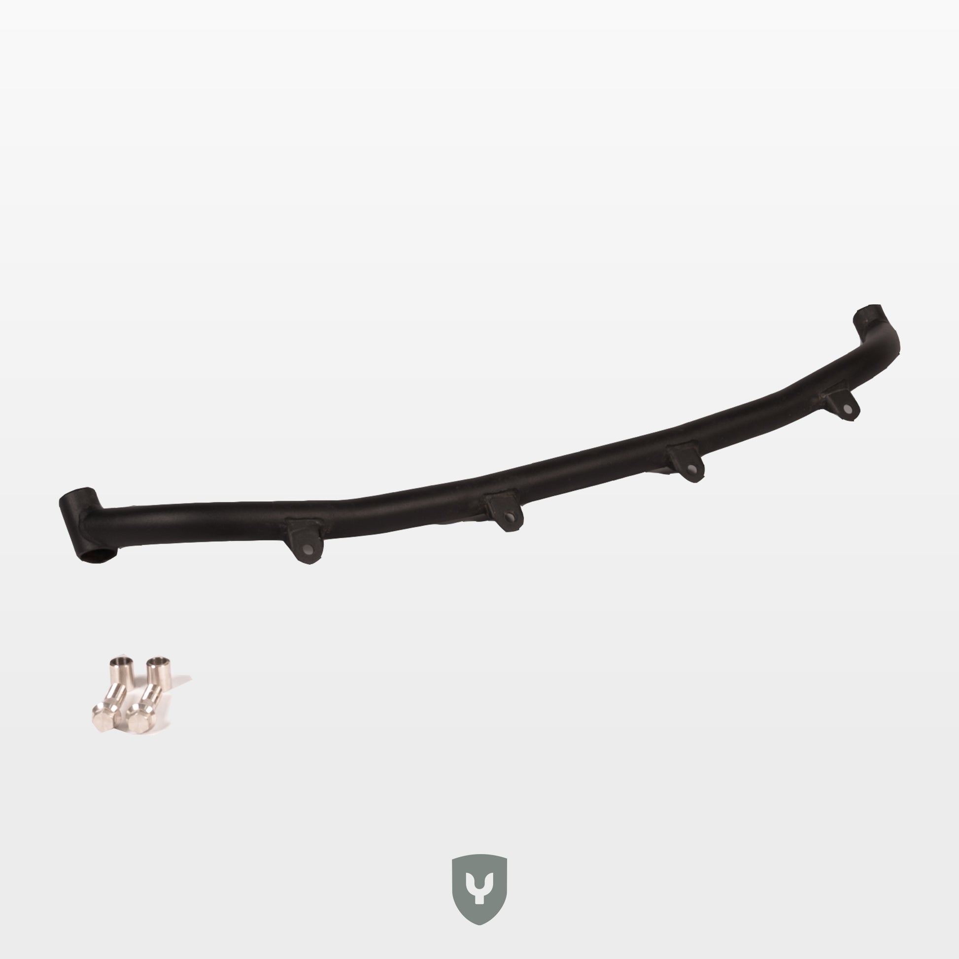 lightbar bullbar porsche cayenne verhoogd side view