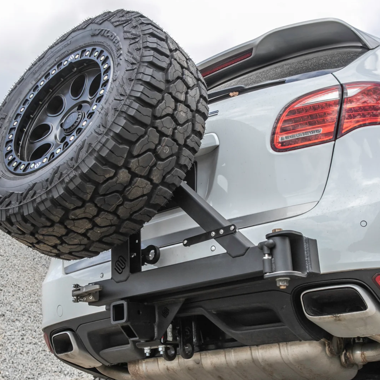 porsche cayenne bandendrager reservewielhouder