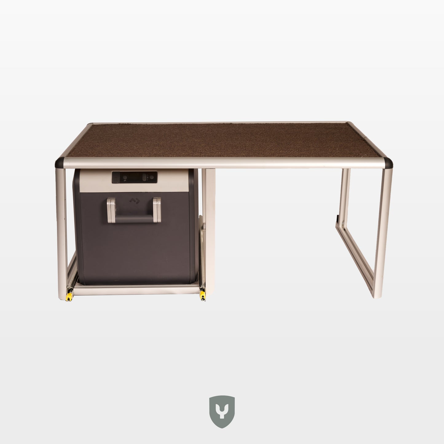 ray motion porsche cayenne inbouw frame koelkast achterbak