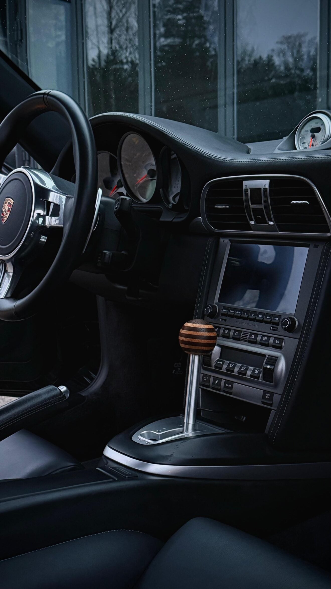 917 Tribute Wooden Shifter for Porsche 911 (996, 997.1), Cayman & Boxter