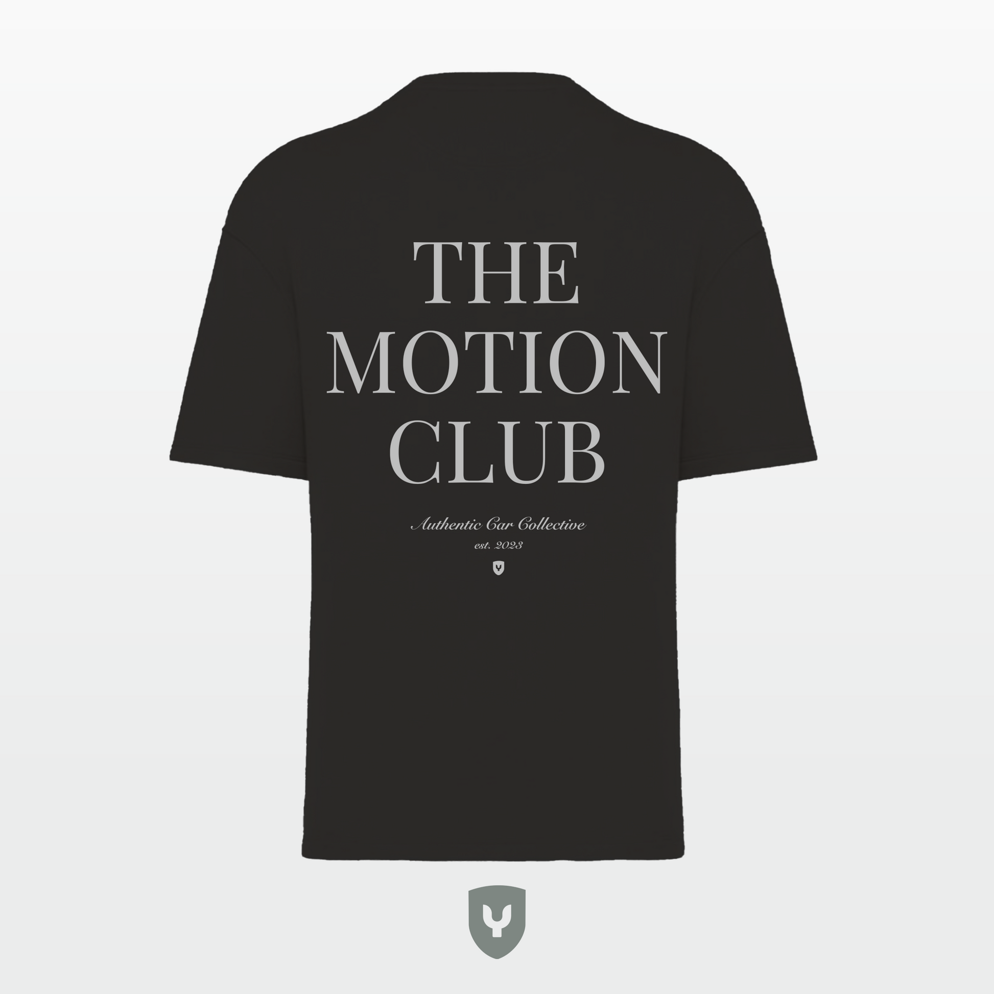 T-shirt tee porsche cayenne the motion club premium authentic car collective lifestyle oversized back native spirit