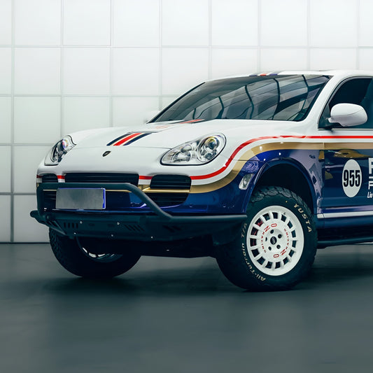 Porsche Cayenne 955 Modular Tubular Offroad Front Bumper – Winch Mount & Bull Bar Option