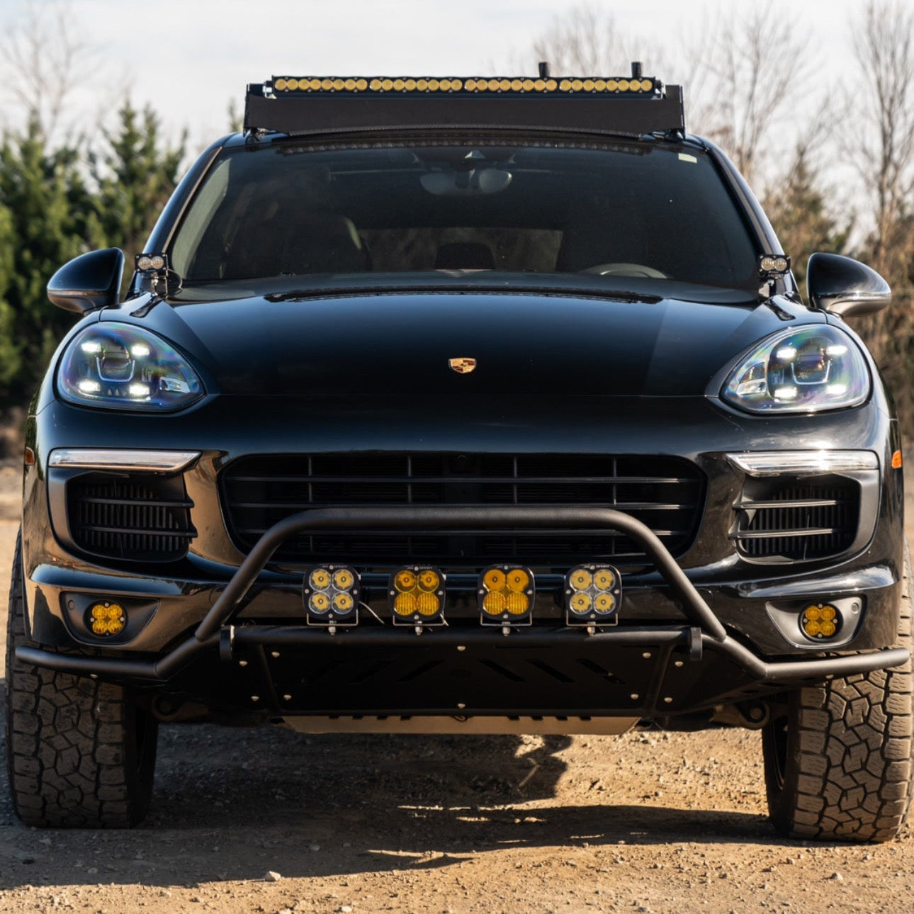 GEN 2 - TUBULAR FRONT BUMPER - 958.2 CAYENNE (2015-2018)