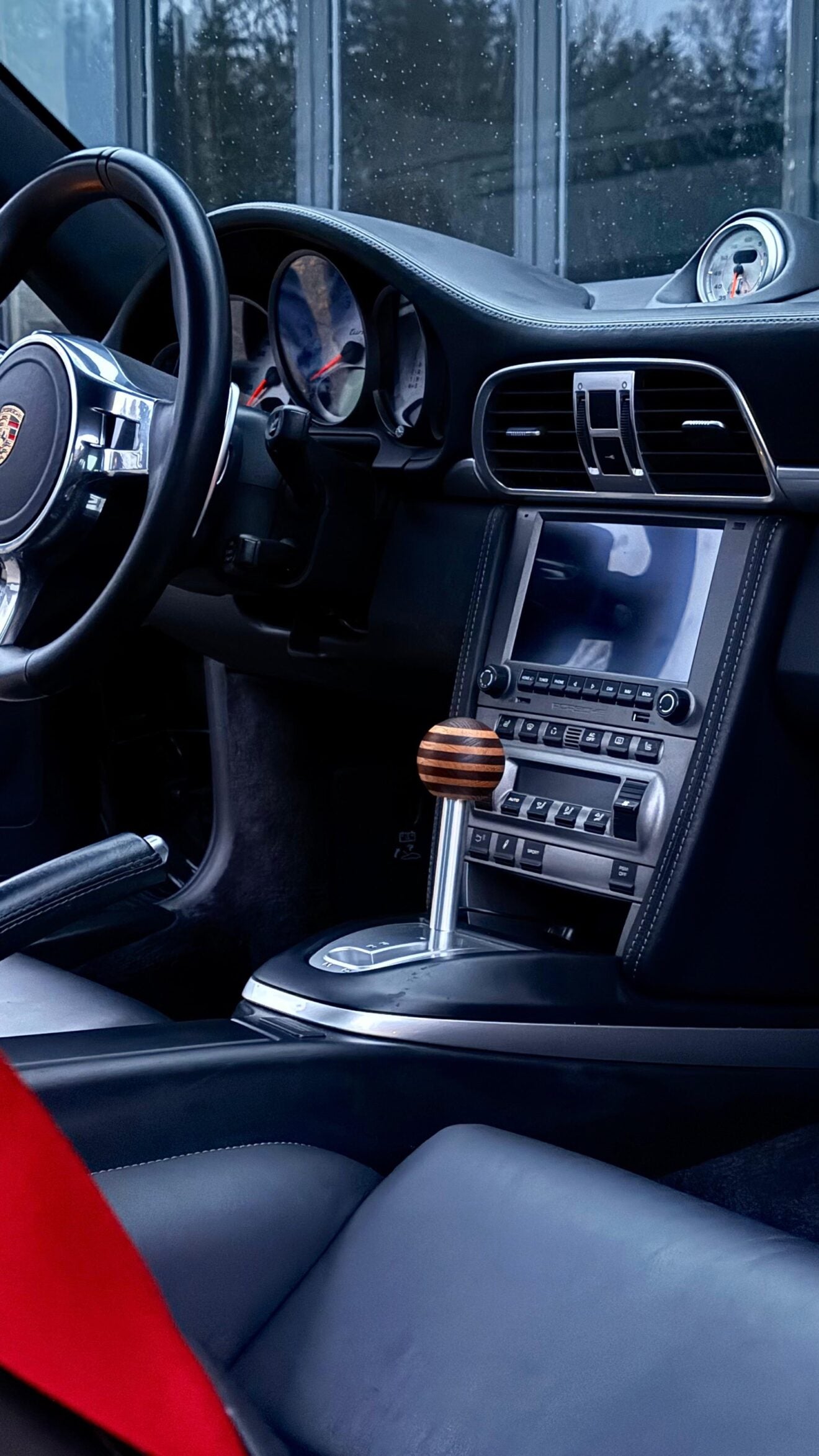 917 Tribute Wooden Shifter for Porsche 911 (996, 997.1), Cayman & Boxter