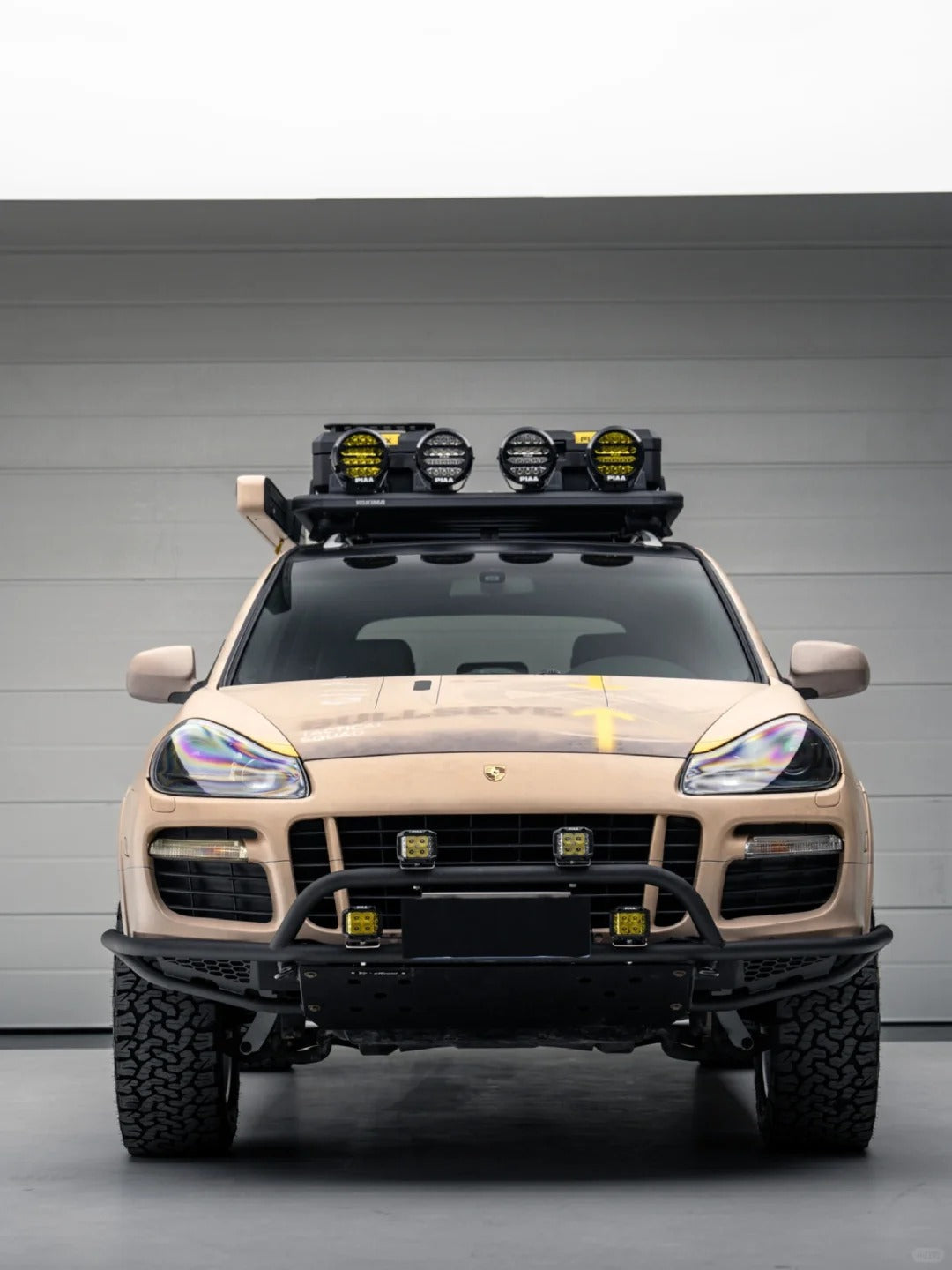 Porsche Cayenne 957 Tubular Offroad Front bumper Half Height