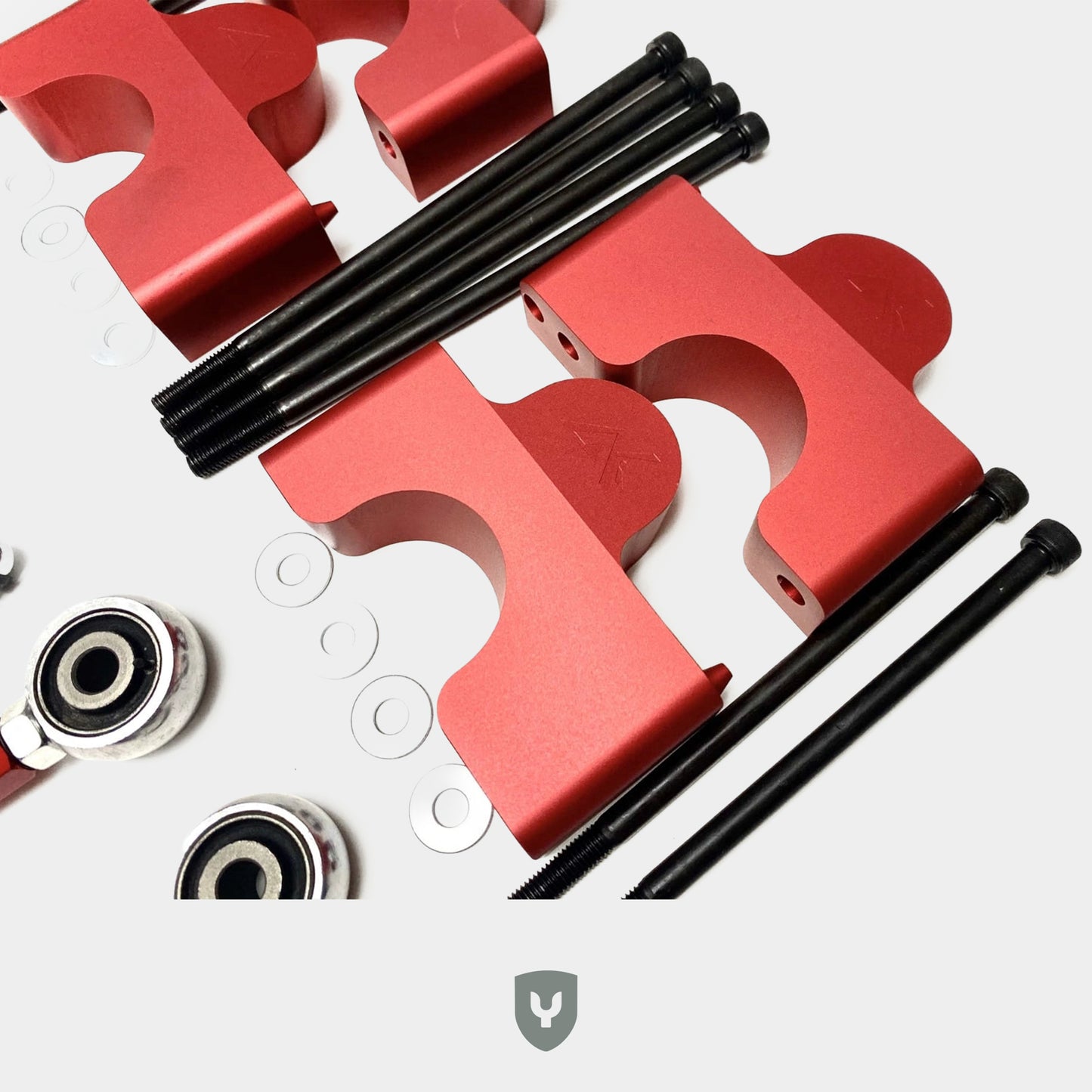 Kit de elevación de suspensión neumática de 3.0" - 958 - V3 Driveline Drop + Brazos de control superiores