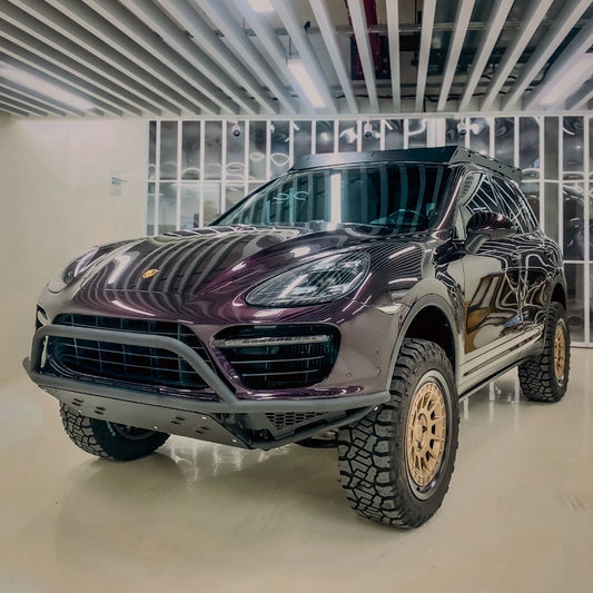 Porsche Cayenne 958.1 Tubular Offroad Front bumper Half Height
