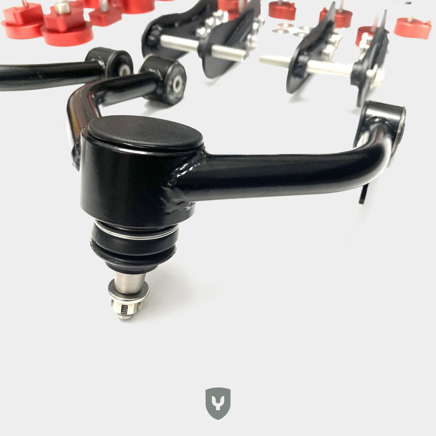 Kit de elevación de suspensión neumática de 3,5” - 955/957 - V3 Caída de la línea de transmisión + Brazos de control superiores