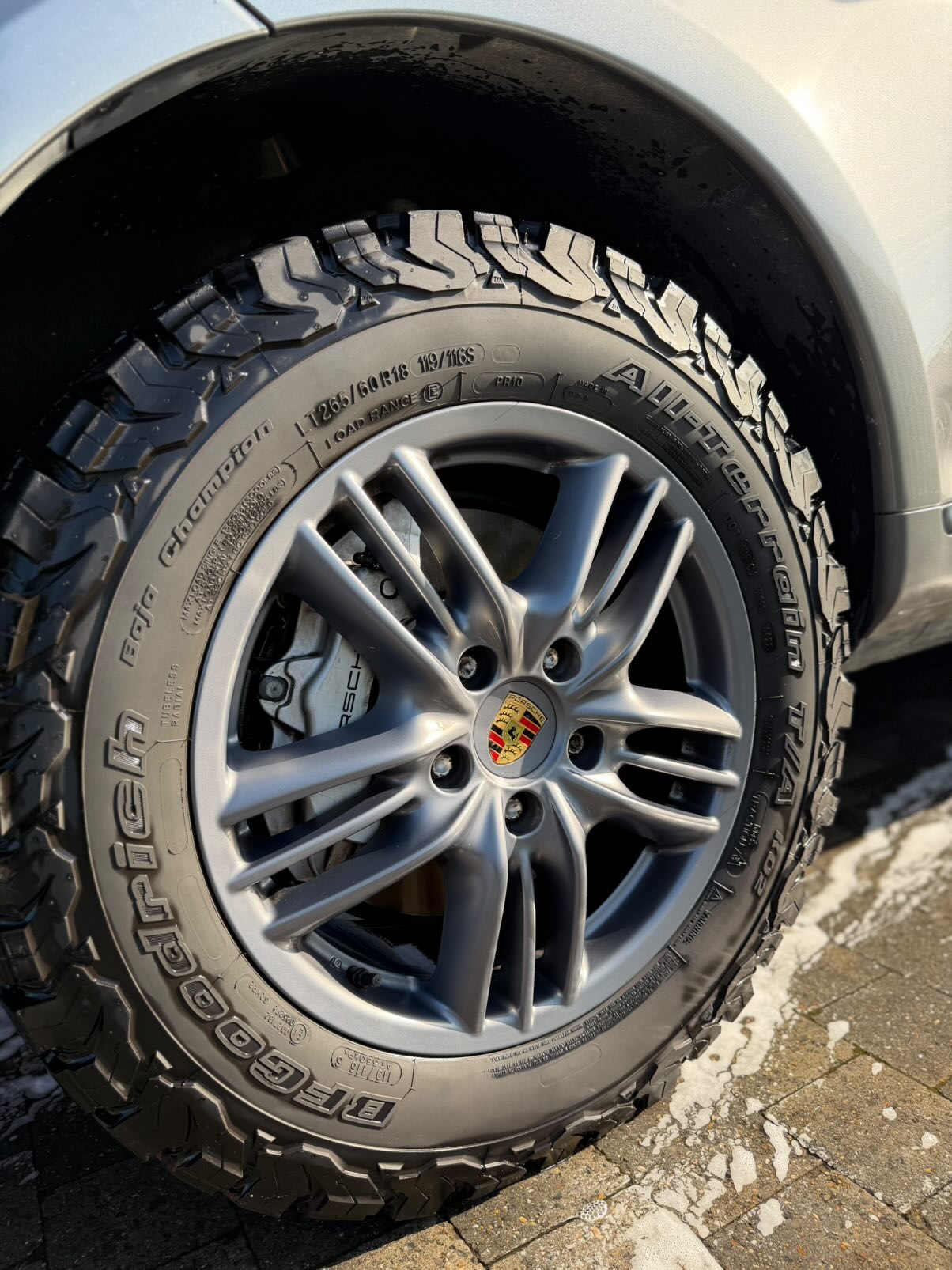 Set - Cayenne Transsyberia incl BFGoodrich