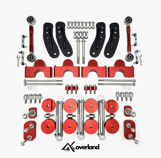 Porsche Cayenne 958 Liftkit 2.5” Air Suspension (V2 Full Driveline Drop)