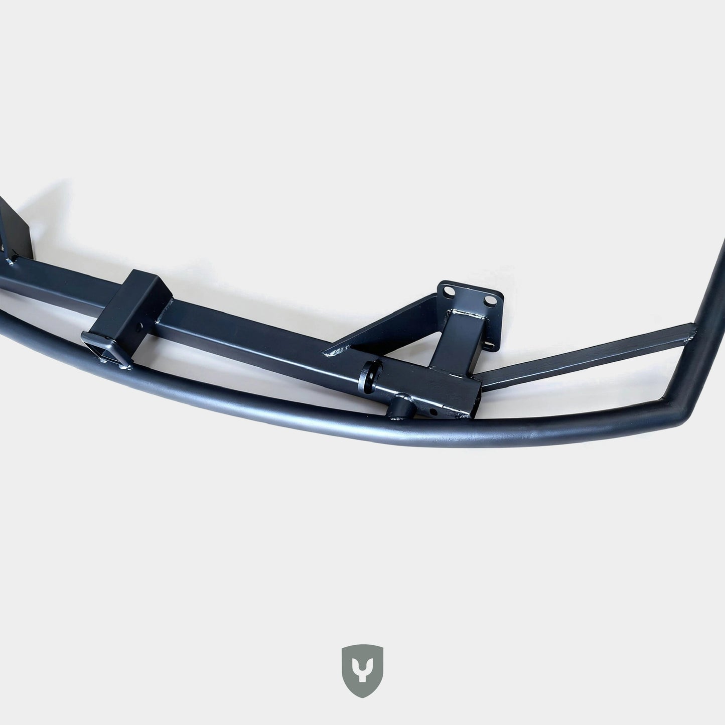 Parachoques trasero tubular simple con enganche de remolque para Porsche Cayenne 957