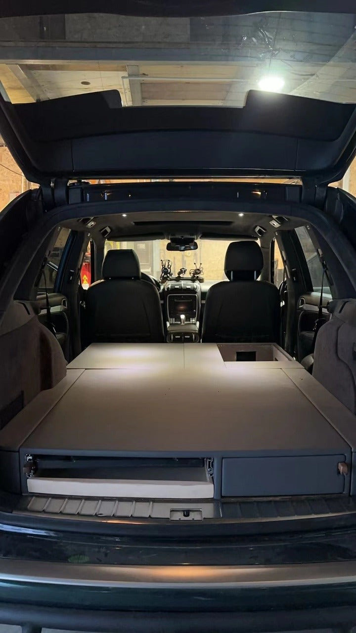 Porsche Cayenne 955/957 Flat Platform Drawer Storage System