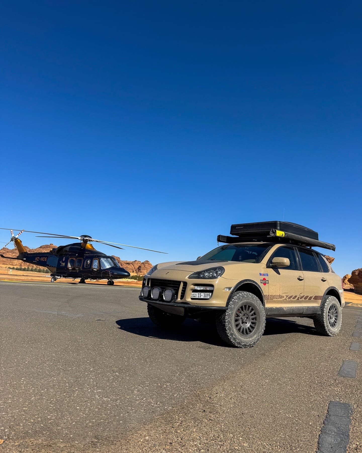 Porsche Cayenne 955/957 Offroad Coilovers Akioverland Bespoke 2.5 Nitrogen Filled