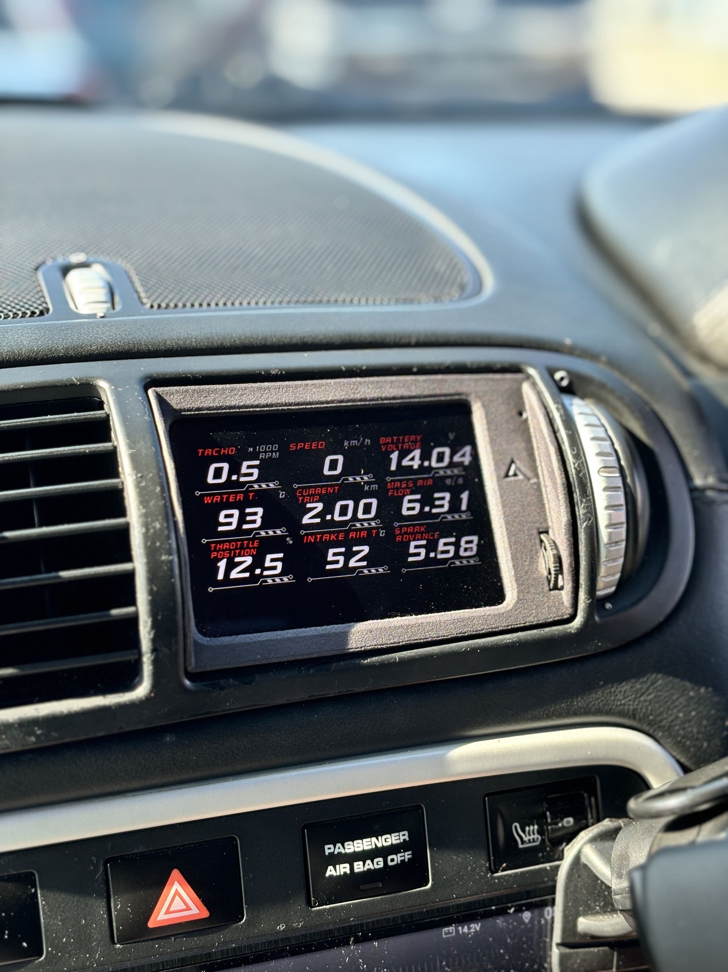 Porsche Cayenne OBD Gauge