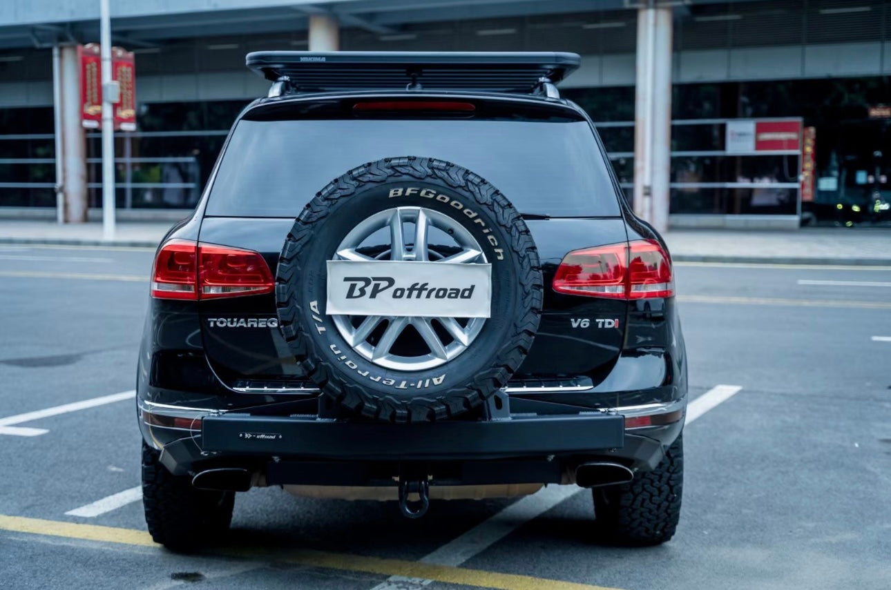 Porsche Cayenne 958 Offroad Spare Tire Swing Out Carrier