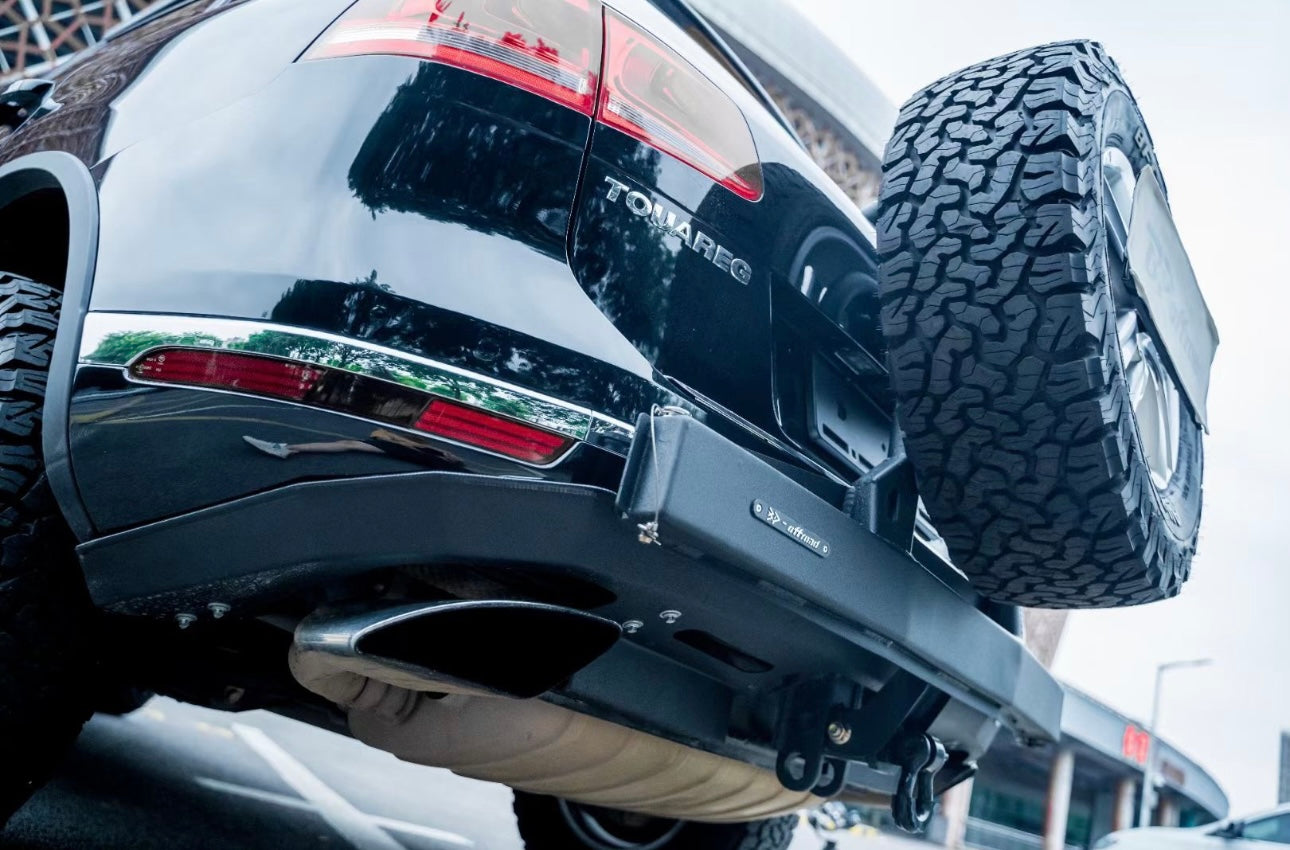 Porsche Cayenne 958 Offroad Spare Tire Swing Out Carrier