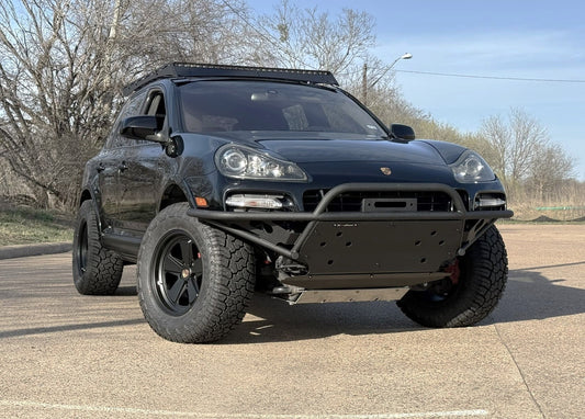 Porsche Cayenne 957 Tubular Offroad front bumper Full Height