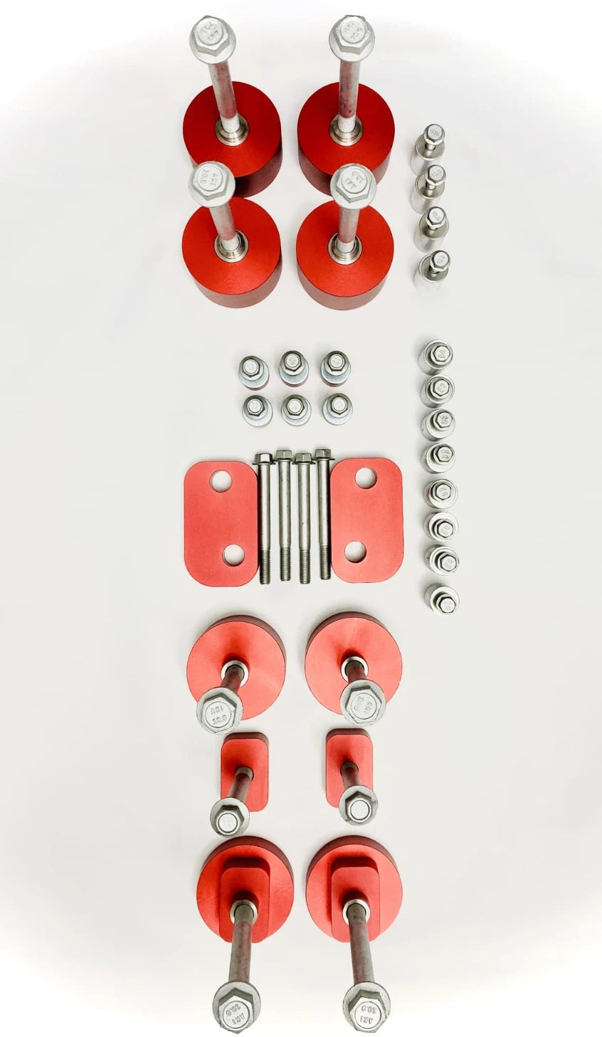 Porsche Cayenne 955/957 Liftkit 3.5” Coil Suspension (V3 Subframe Drop + Centering Sleeves)