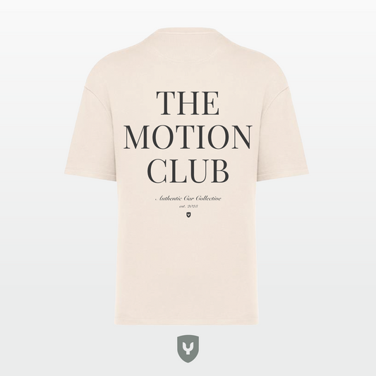 The Motion Club Oversized Unisex Biokatoen T-shirt