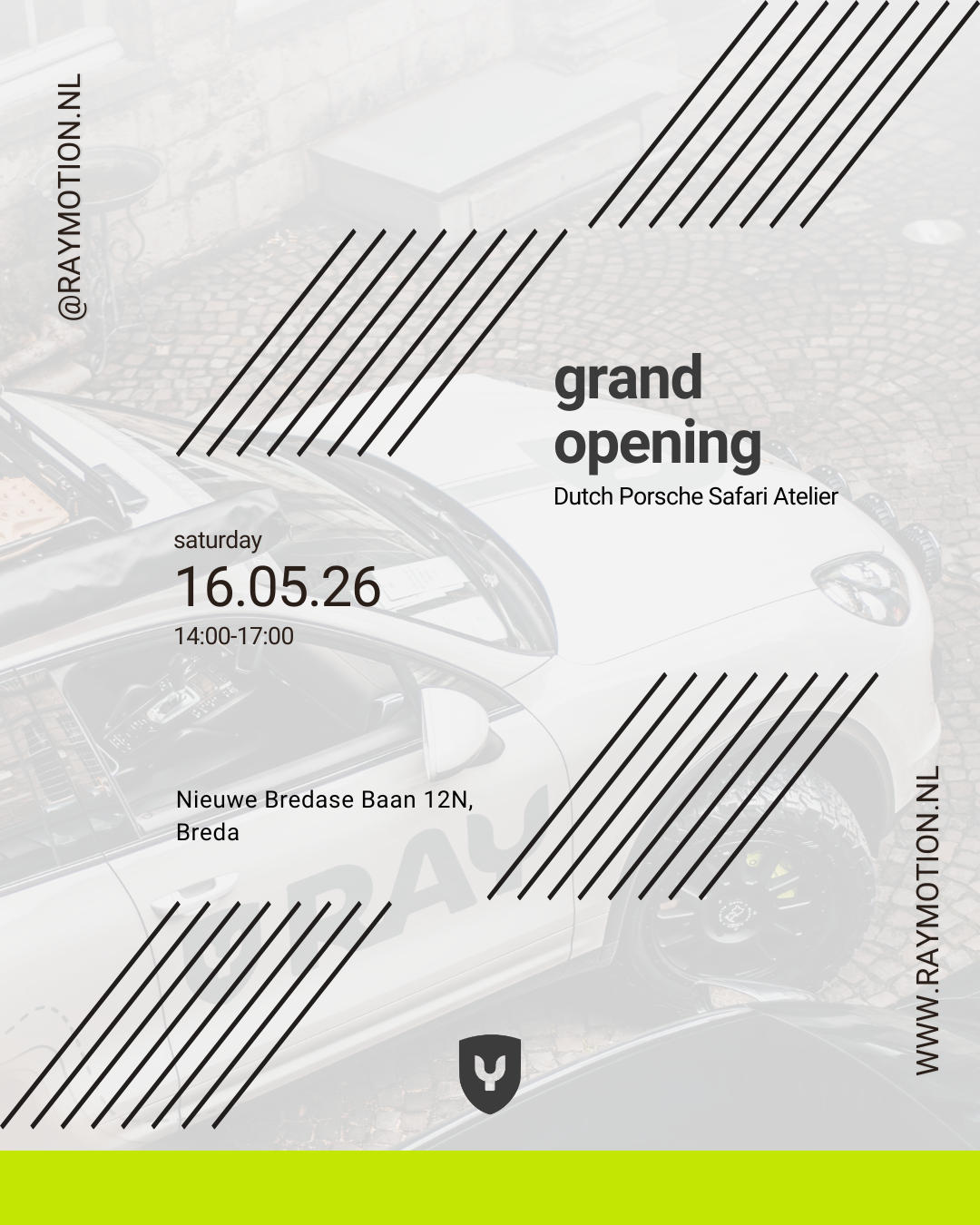 Opening RAY Motion - Dutch Porsche Safari Atelier