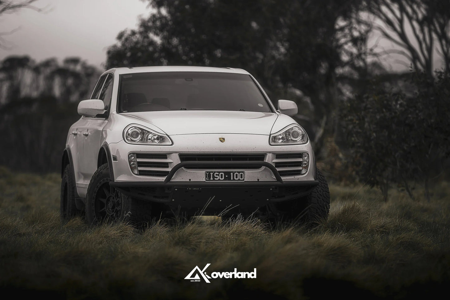 Porsche Cayenne 957 Tubular Offroad Front bumper Half Height