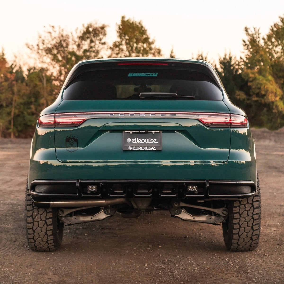 Porsche Cayenne 9Y0 - OFFROAD REAR BUMPER