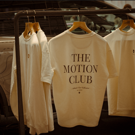 The Motion Club Oversized Unisex Biokatoen T-shirt