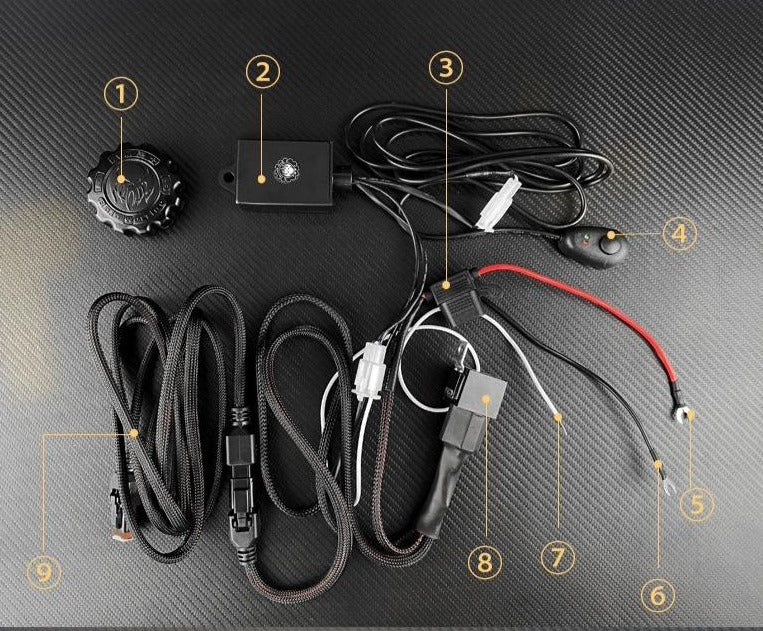 Luz LED de 3 pulgadas Baja Warrior BZ3034, 40 W, para zanjas