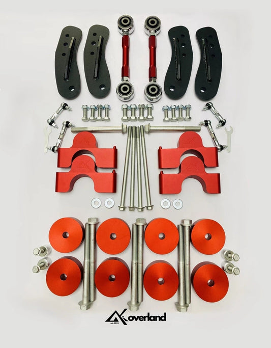 Porsche Cayenne 958 / Touareg 7P – 2.5” Air Lift Kit (V1 Subframe Drop)