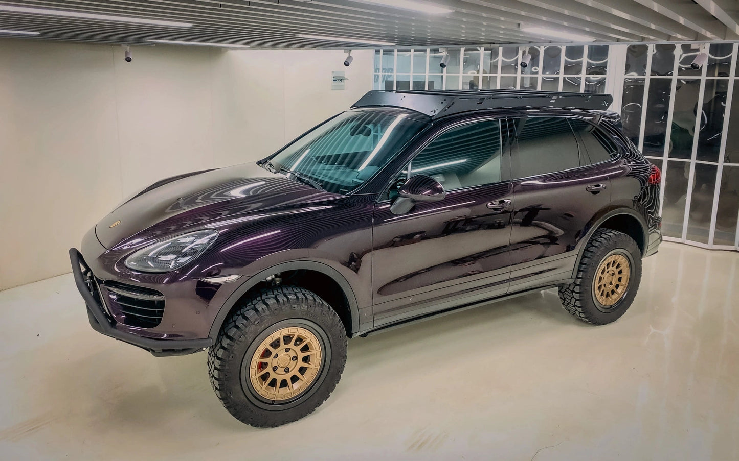 Porsche Cayenne 958 Super Slim Modular Roof Rack