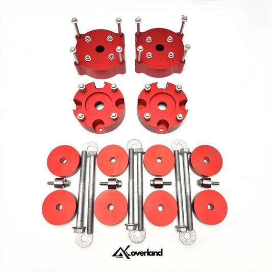 Porsche Cayenne 955/957 Liftkit 2.5” Coil Suspension with V1 Subframe Drop