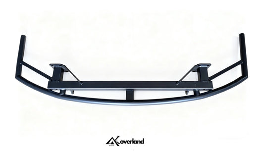 Porsche Cayenne 957 Single Tubular Rear Bumper (Streamlined Design + Tow Hitch)
