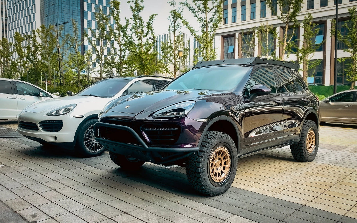 Porsche Cayenne 958 Liftkit 3.0" Air Suspension (Engine, Transmission Drop + UCAs)