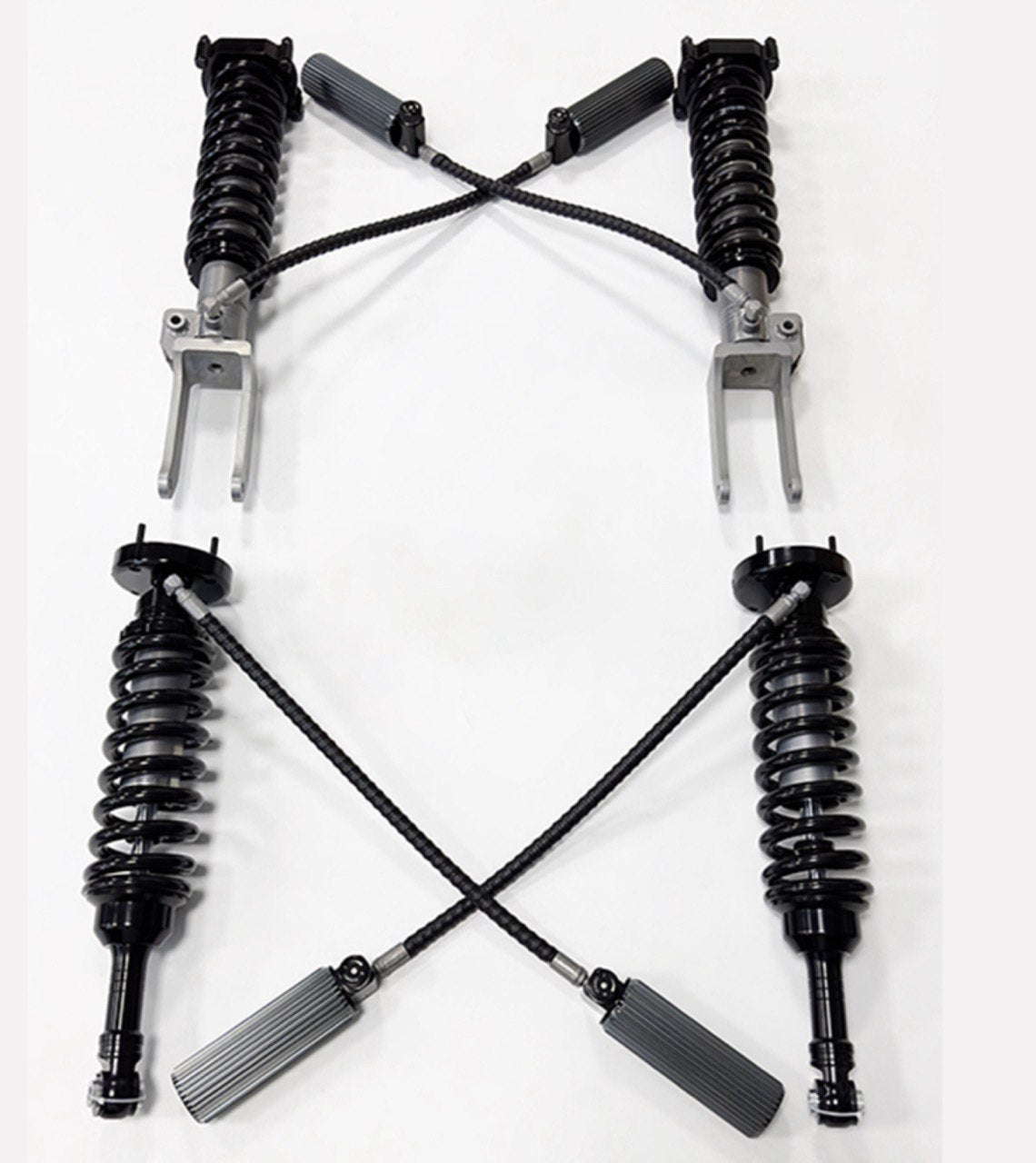 Porsche Cayenne 958 Offroad Coilovers Akioverland Bespoke 2.5 Nitrogen Filled